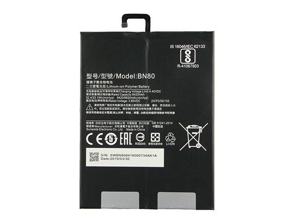 Xiaomi BN80 Tablet PC Akku