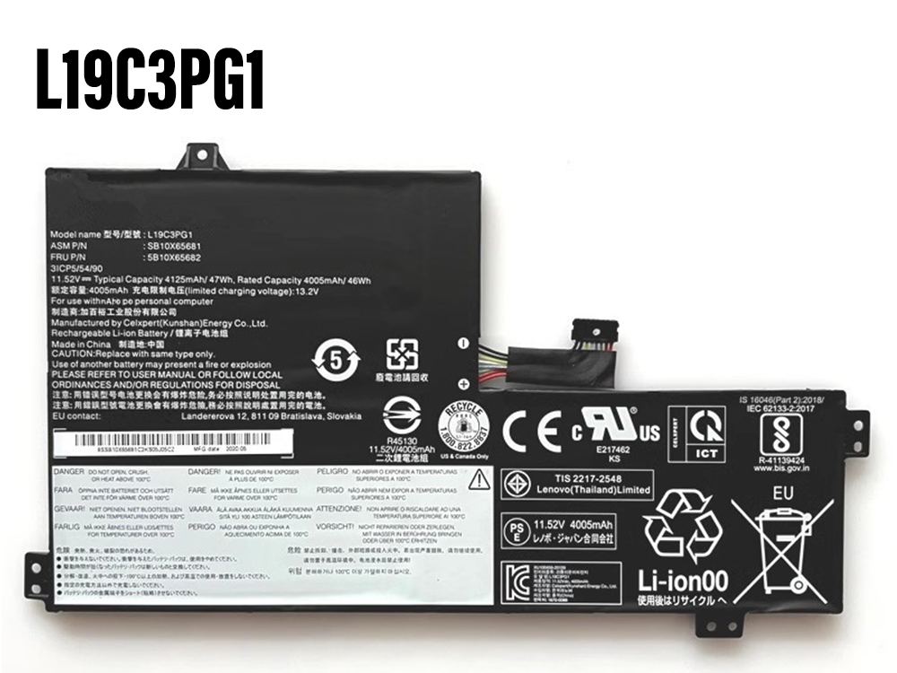 Lenovo L19L3PG1 Laptop akku
