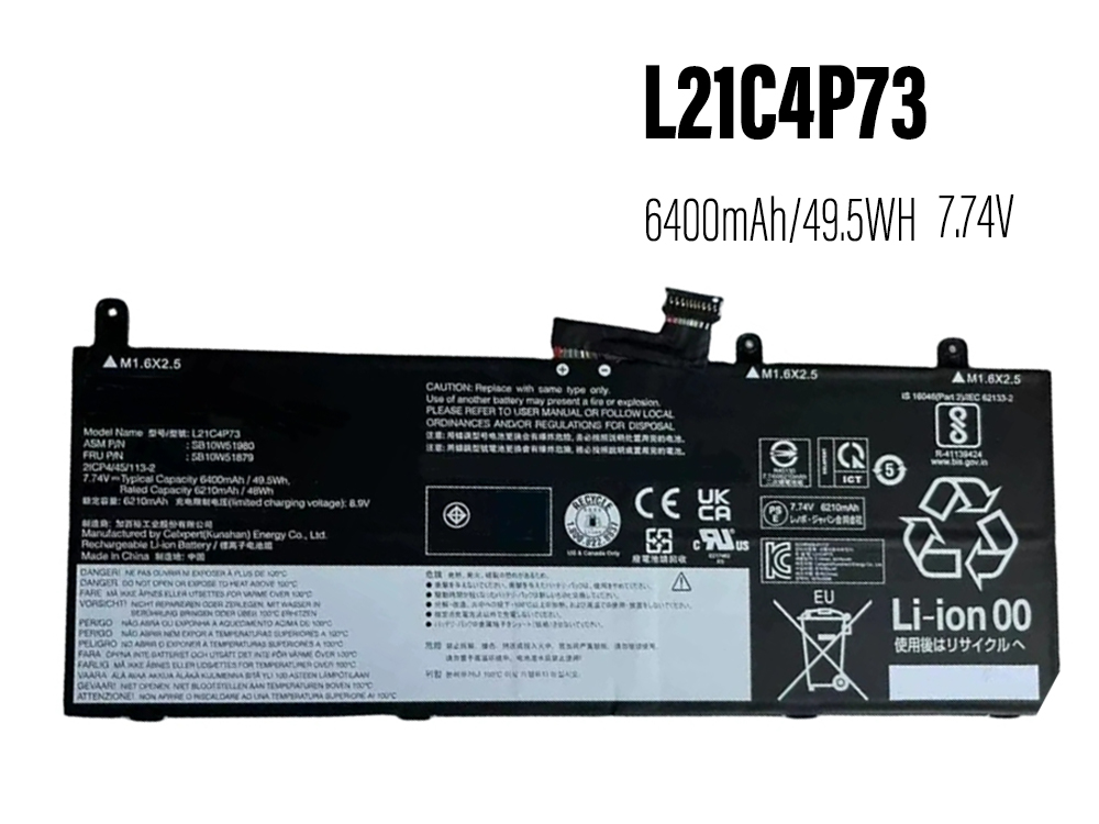 LENOVO L21C4P73 Laptop akku